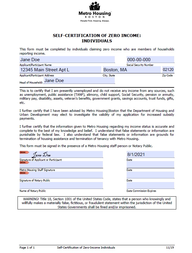 how-to-fill-out-zero-income-forms-mtw-section-metro-housing